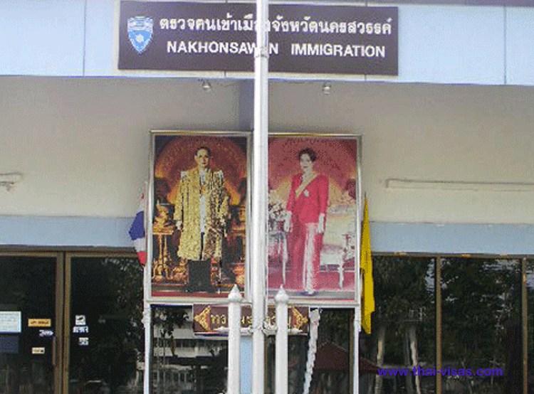 Thai Immigration Nakhon Sawan Thailand Visa Thai Immigration